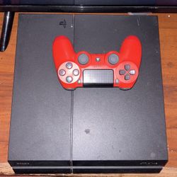 PS4 With Controller And Cords 