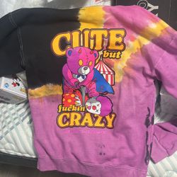 assholes live forever hoodie size S