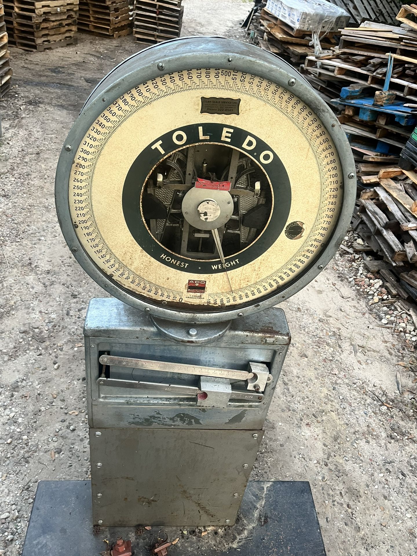 Antique Industrial scale