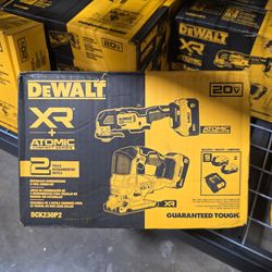 Brushless woodworking 2-Tool Combo kit