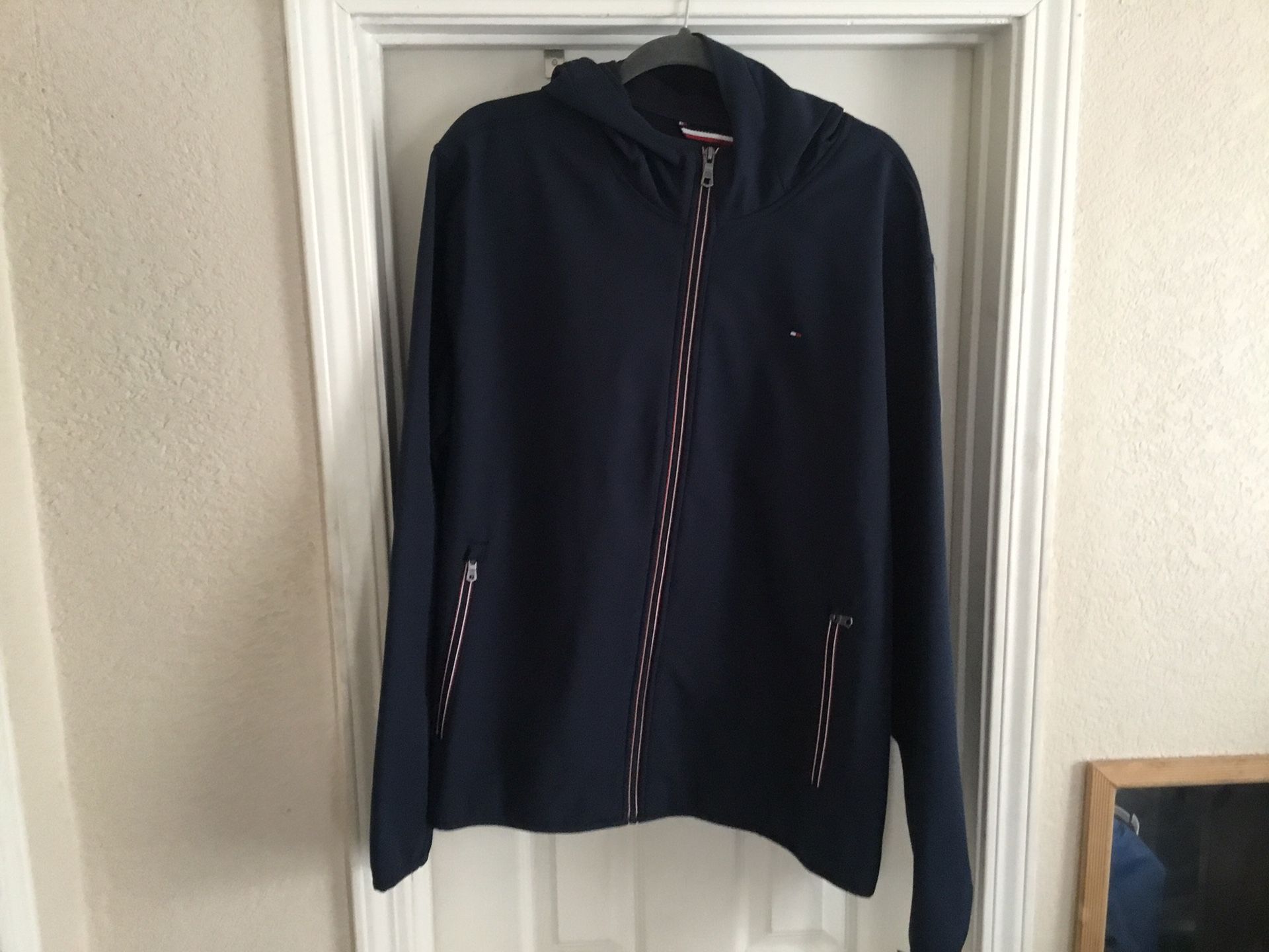 New Men’s Tommy Hilfiger Jacket size XXL (Navy Blue)