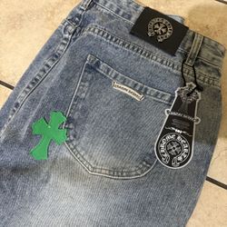 chrome heart jeans