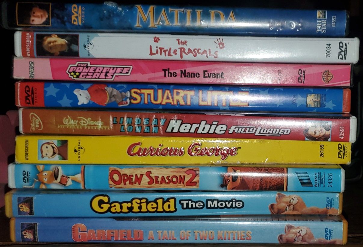 VARIETY OF KIDS MOVIES