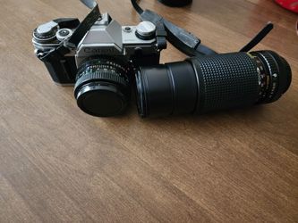 Canon AE-1  with lens