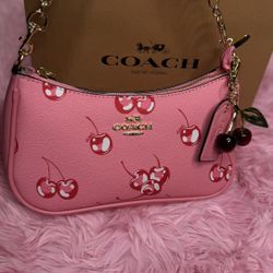 Cherry Coach Bag With Charm
