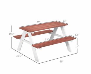 Kids Wooden Bench
