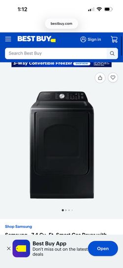 Samsung dryer
