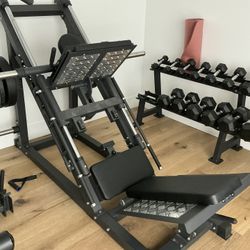 Leg Press And Squat Machine