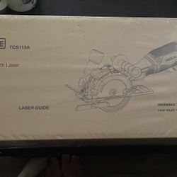 Mini Circular Saw With Laser Guidance 