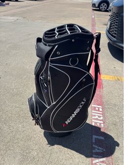 Adam’s golf bag