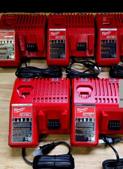 Milwaukee new Charger 18M-12M $30 each one