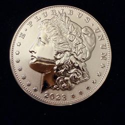 2023 Morgan Dollar Silver Coin reverse proof