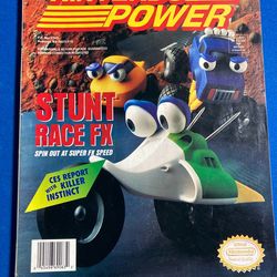 Nintendo Power magazine, Volume 63 (August 1994) Stunt Race FX