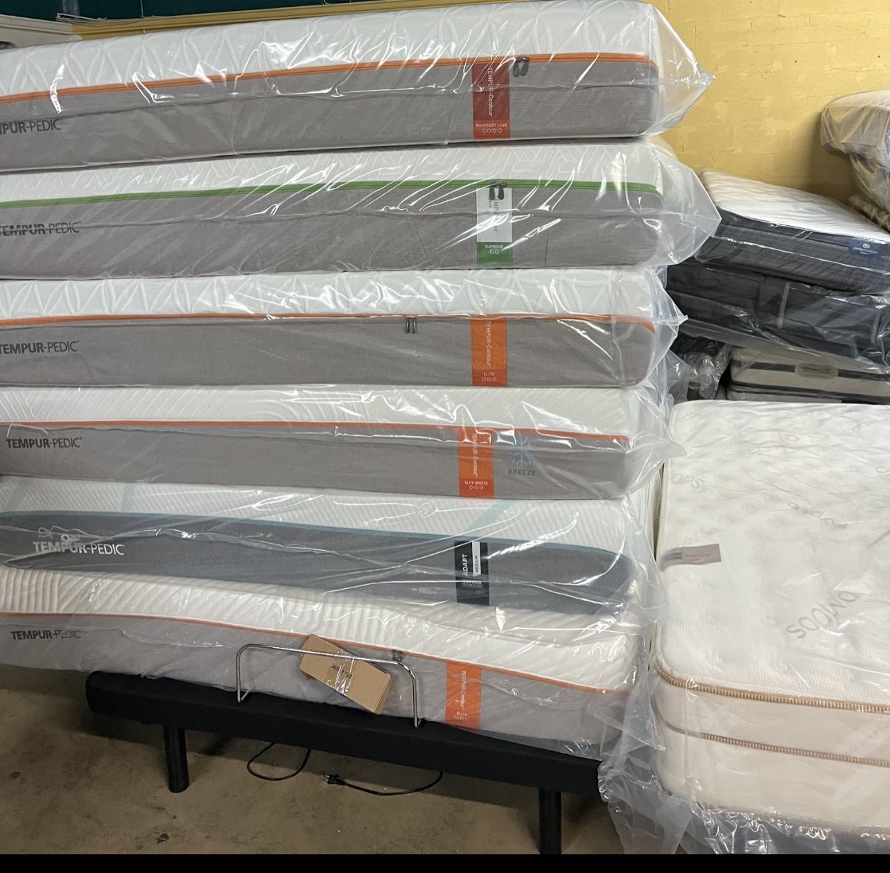 Tempurpedic Cloud Contour Supreme Elite King New