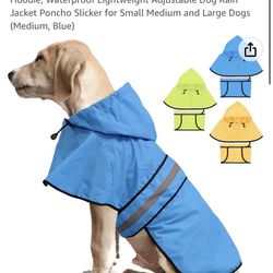 Dog Rain Coat Size XL 
