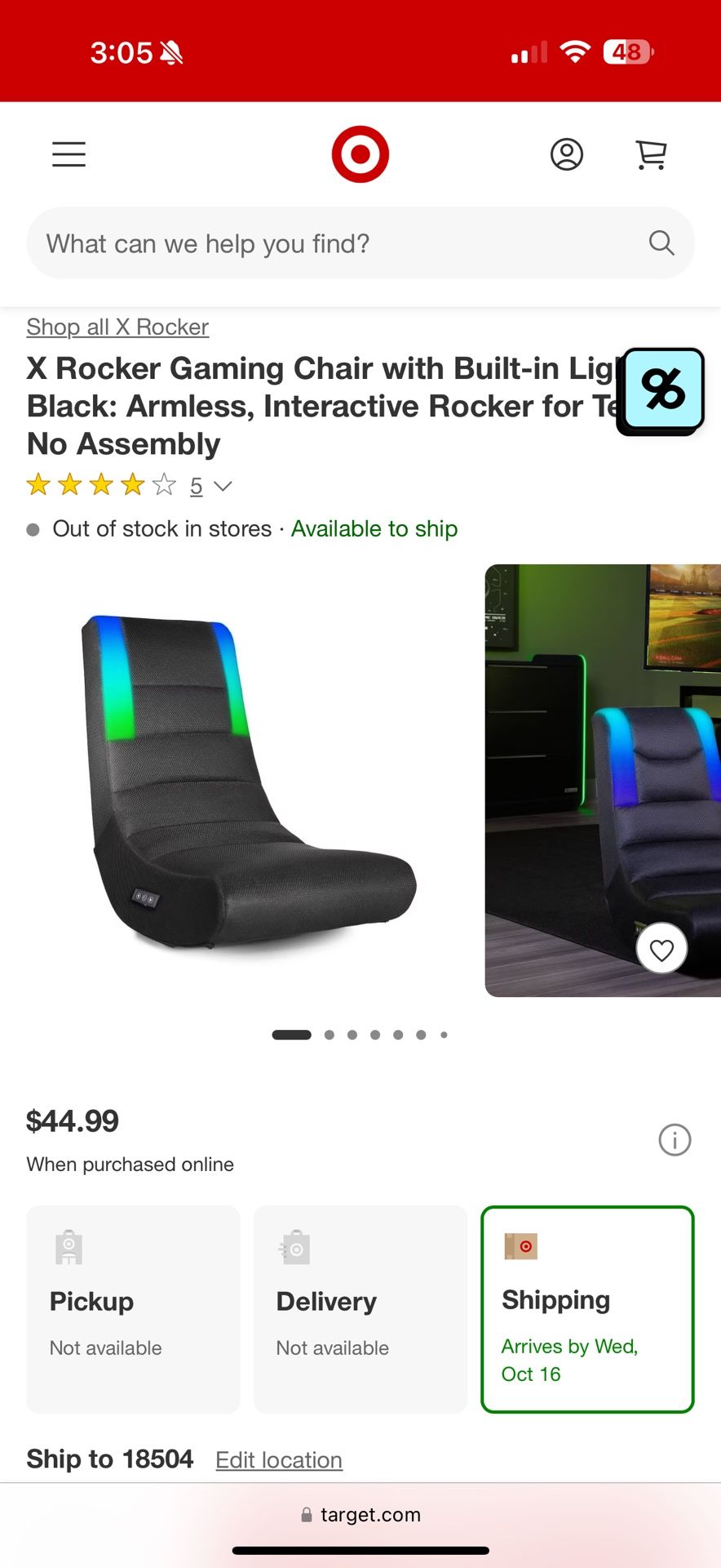2 Gaming Chairs