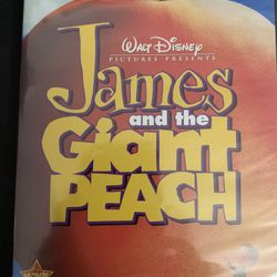 Disney’s JAMES And The GIANT PEACH Special Edition (DVD-1996) NEW!