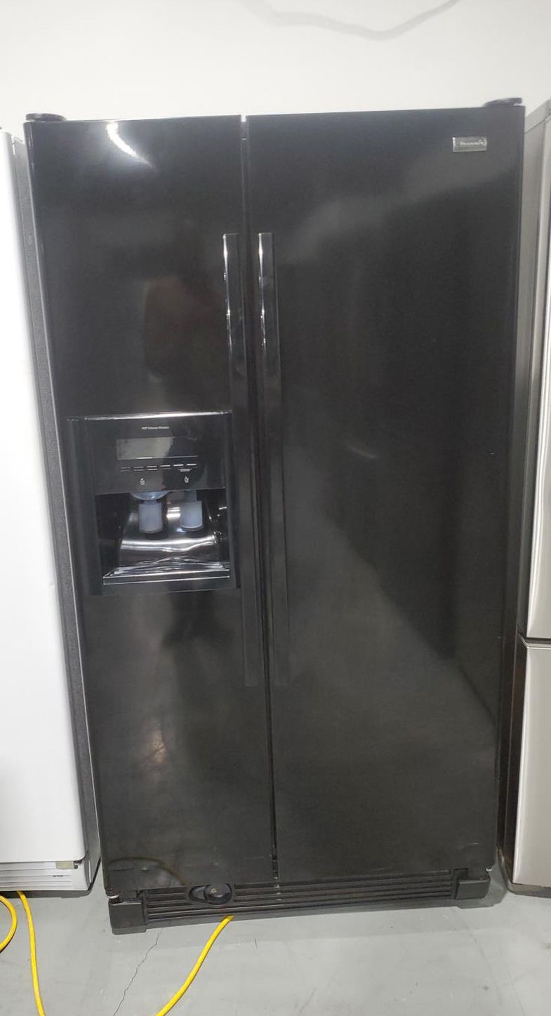 Kenmore Side-by-Side Black Refrigerator
