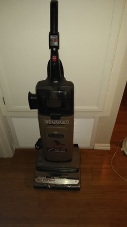 Self propelled Hoover vacuum