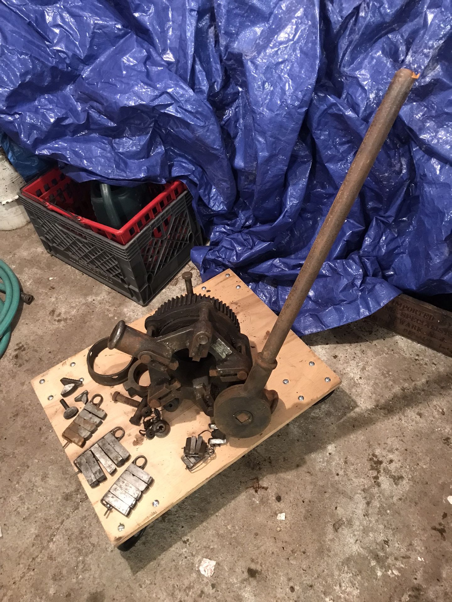 Vintage Toledo Pipe Threader
