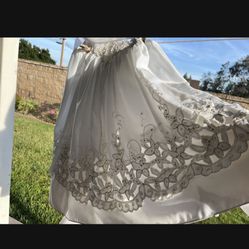 Baptism  or Flower Girl Dress Size 7 