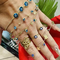 Pulseras Y Tobilleras 14k En Oferta !!!! 