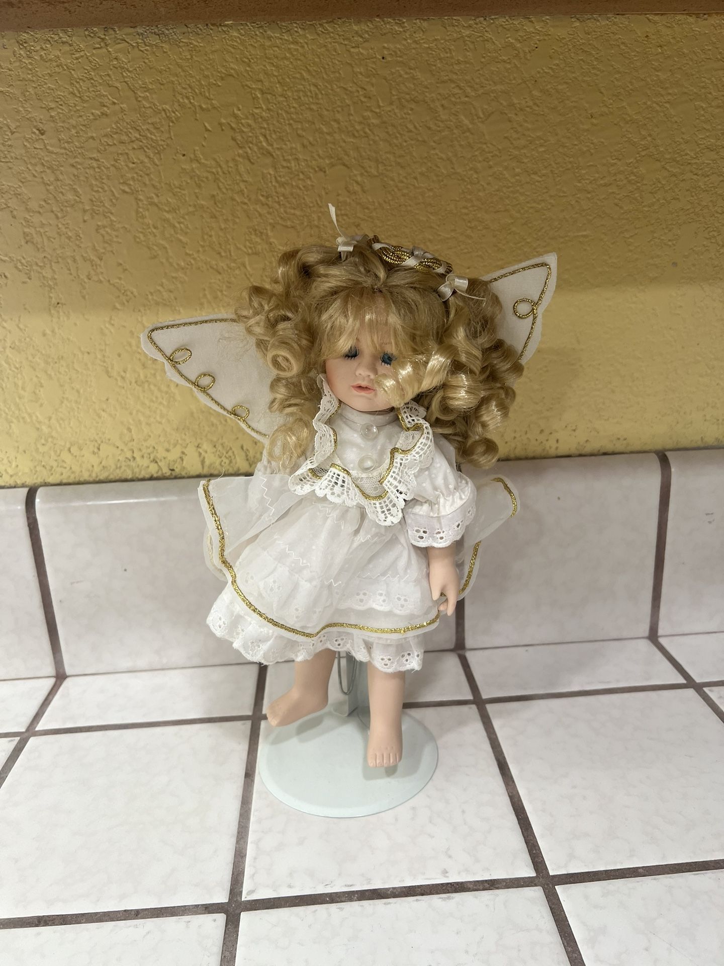 Porcelain Angel Doll