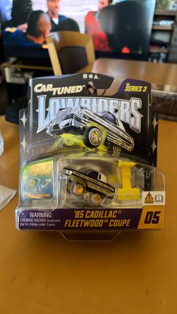 Car tuned lowrider 85 Cadillac coupe diecast