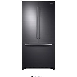 Samsung 18 Cubic French Door Stainless Black 