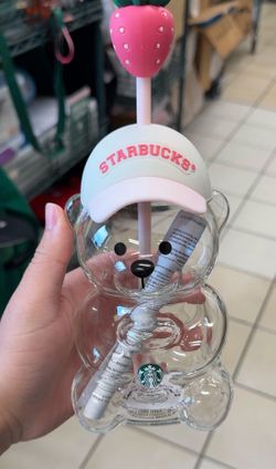 Bear Cup Pink Starbucks