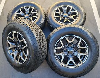 17" Chevy Silverado ZR2 Wheels and Tires