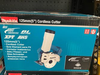 Makita Cordless wet tile saw