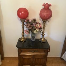 Vintage Lamps (selling Together)