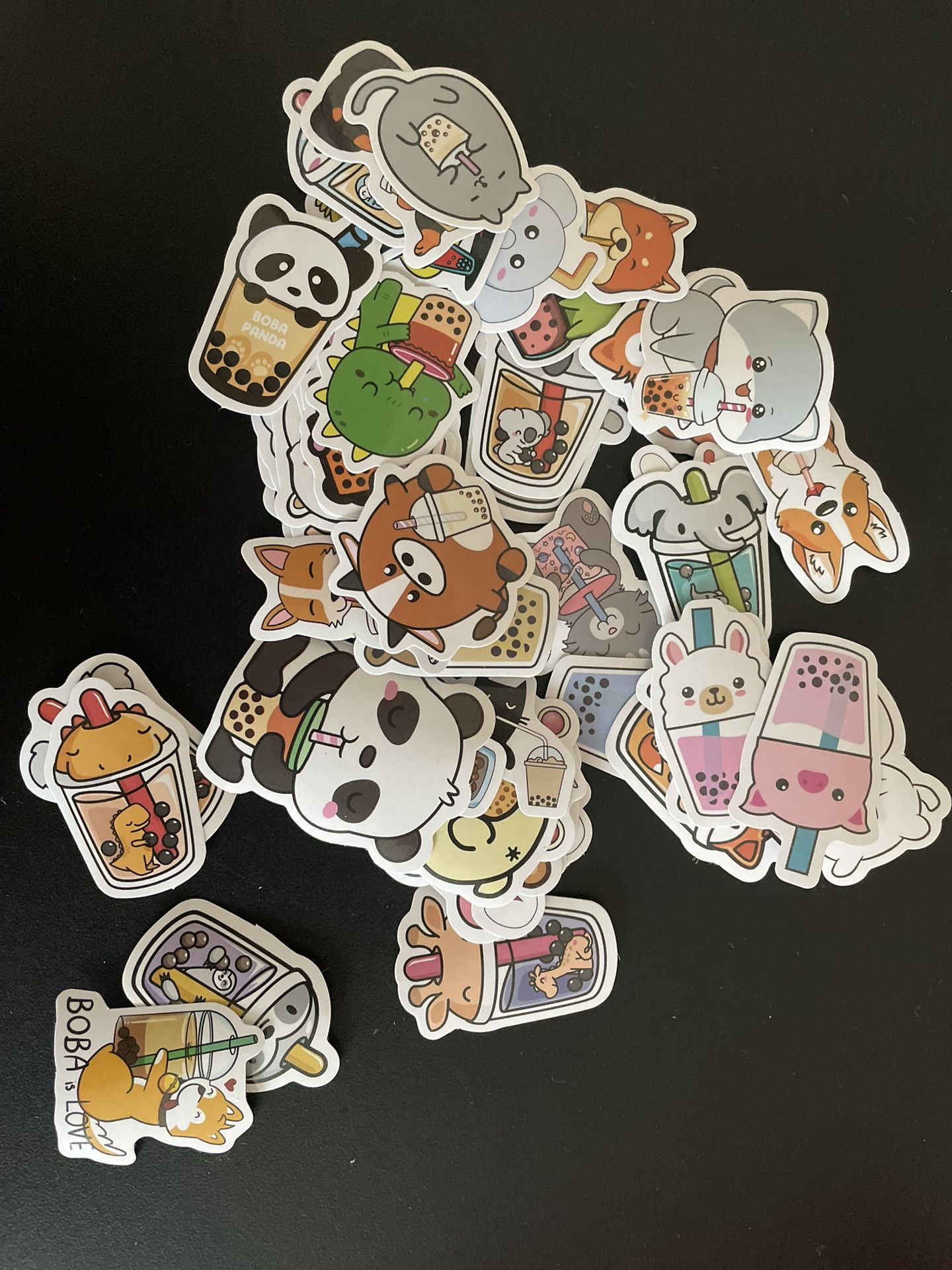 Cute Boba Stickers