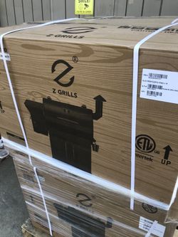 BBQ grills seal in box ZGrills