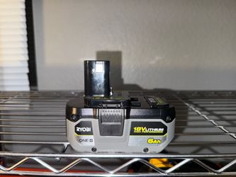 RYOBI ONE+ 18V Lithium 6.0 Ah Battery