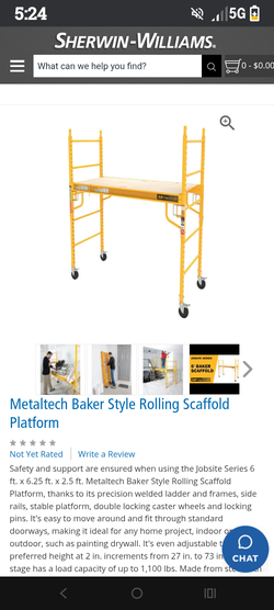 Baker Metaltech 6ft Scaffold