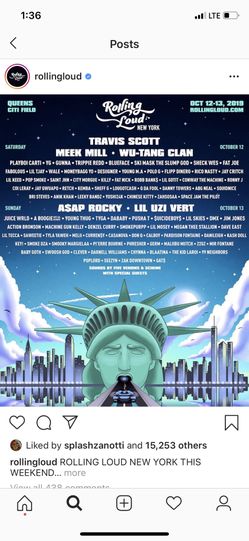 Rolling loud New York General admission