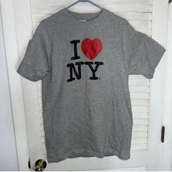 I Love NY T-Shirt 2XL Gray NWT Official Licensed Souvenir New York City Tee