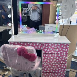 Vanity Set 3 PCs Set Hello Kitty 