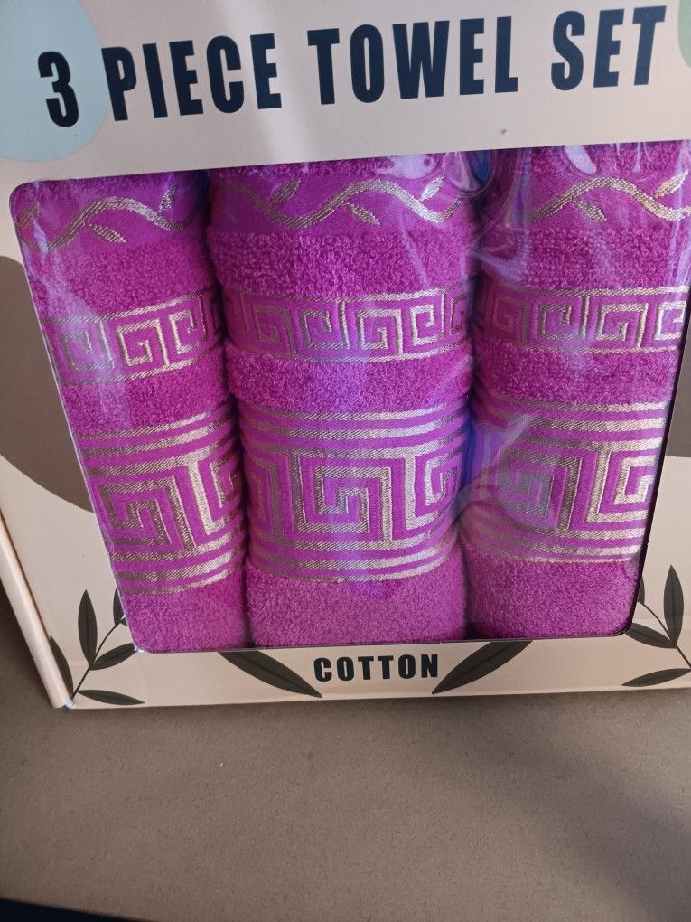 Set Towels 3 Pcw
