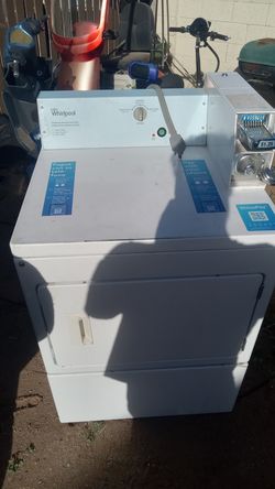 Commercial electric whirlpool dryer Coin operated