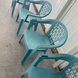 Free plastic chairs