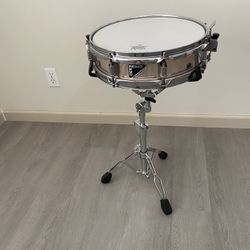 Remo Master Touch 13” Piccolo Snare Drum 2.5” Tall Great Heads & Condition  PDP Stand $125 Cash In Upland 91784