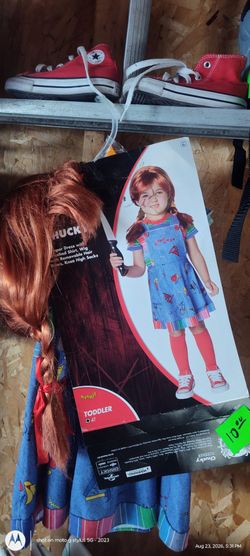 Complete Girl Chucky Halloween outfit $15