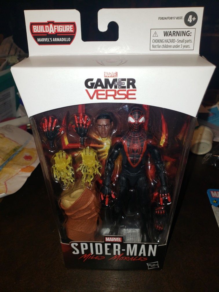 Marvel Legends Spiderman Gamerverse Miles Morales 