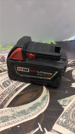 37037-12 MILWAUKEE 5.0 BATTERY