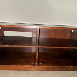 Wood TV Stand 