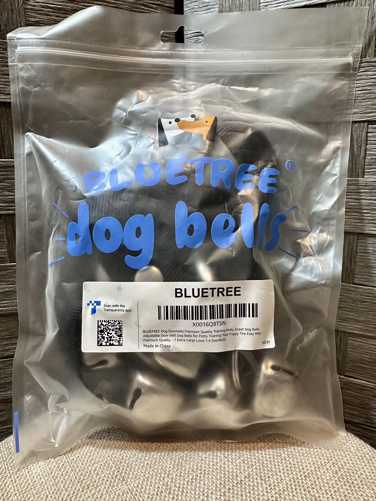 BRAND NEW BLUETREE Dog Training Bells, 2 Pack