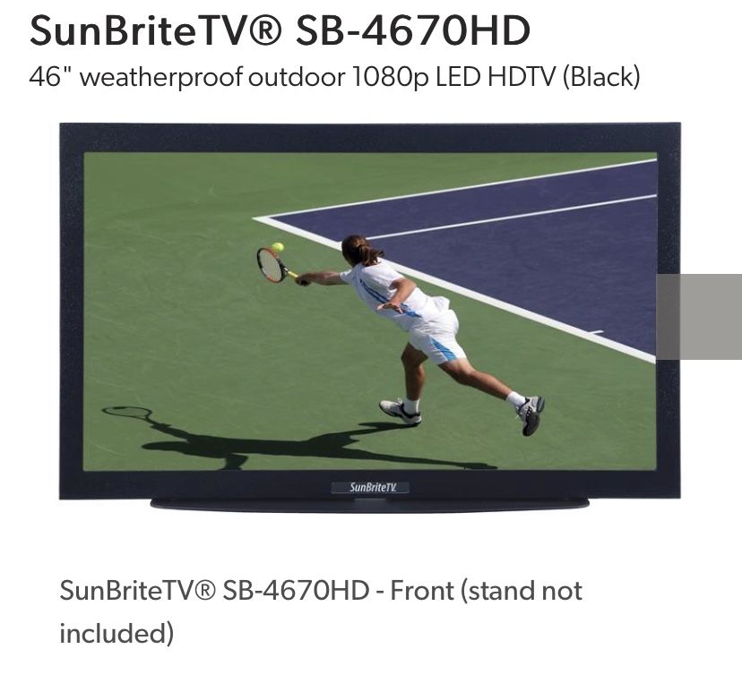 Outdoor TV